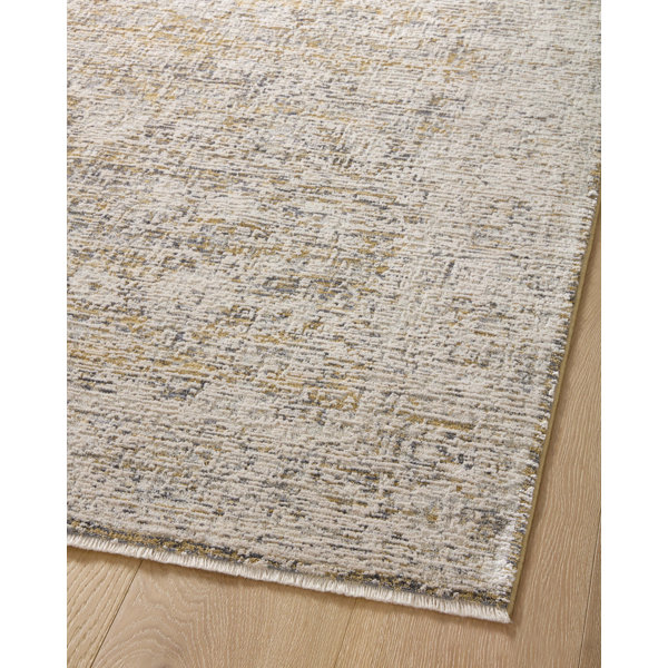 Amber Lewis x Loloi Alie Gold / Beige Area Rug & Reviews Wayfair